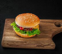 Детский бургер с говядиной