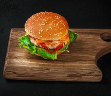 Детский бургер куриный