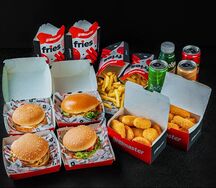 Мегабургер-комбо