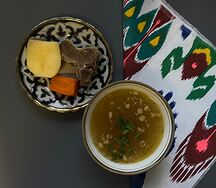 Шурпа с бараниной 