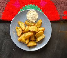 Картофель по-деревенски 