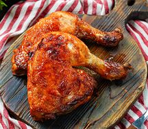 Окорочок куриный запечённый