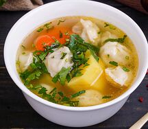 Пельмени шурпа