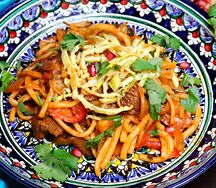 Лагман жареный