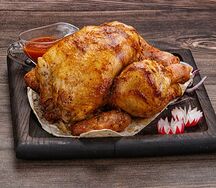 Курица гриль на тандыре