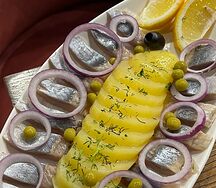 Сельдь с картофелем