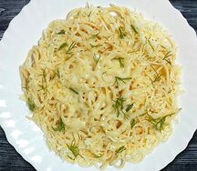 Макароны Пенне с сыром