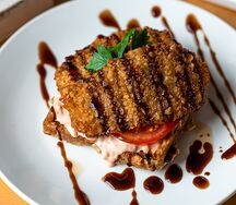 Вафля с хрустящей курицей