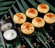 Запечённый с курицей