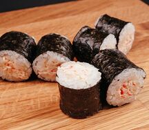 Мини-ролл с крабом