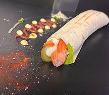 Хот-дог в лаваше