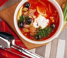 Солянка сборная мясная