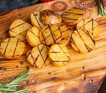 Картофель на углях