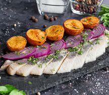 Сельдь с картошкой