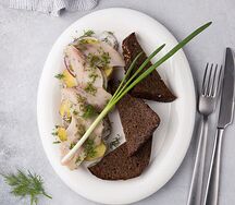 Сельдь с картофелем