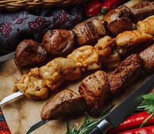 Шашлык из бараньей мякоти