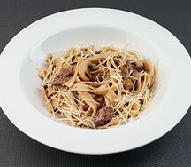 Паста с говядиной