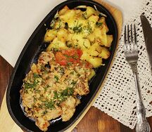 Куриная сковородка