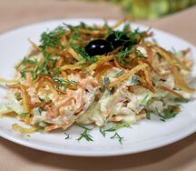 Салат На сеновале