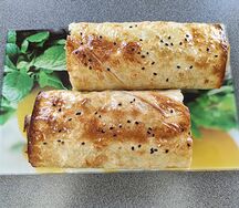 Творожный рулет