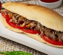 Шаурма куриная в чиабатте
