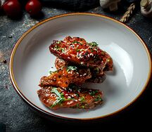 Куриные крылья в сладком чили