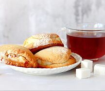 Сочень с творожной начинкой