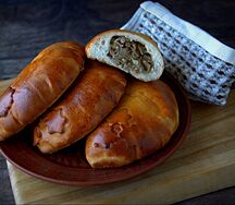 Кулебяка с капустой