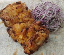 Шашлык из куриного бедра