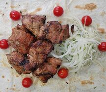 Шашлык из cвинoй мякоти