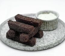 Гренки чесночные