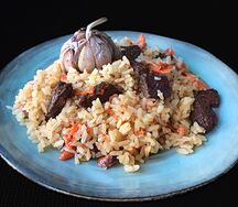 Плов с говядиной