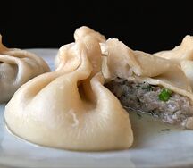 Хинкали с говядиной