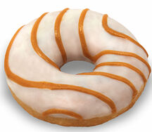 Донат Карамельный