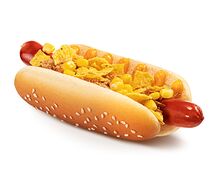 Сырный хот-дог