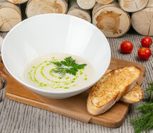 Крем-суп из белых грибов