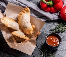 Мини-чебуреки из телятины