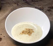 Каша овсяная с бананом