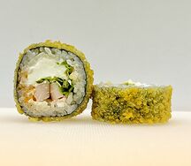 Жареный с курицей