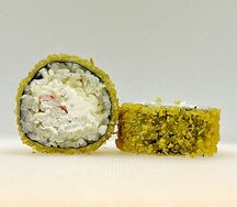 Жареный с крабом