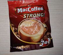 MacCoffe Strong 3 в 1 крепче сильнее
