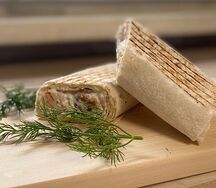 Шаурма со свининой большая