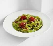 С песто и кедровым орехом