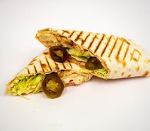 Острая шаурма с курицей