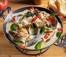 Соте из морепродуктов