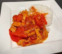 Соте из курицы по-турецки