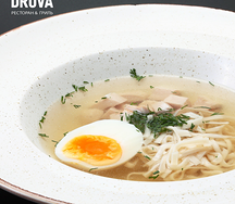 Лапша с курицей гриль