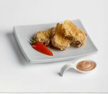 Горячая закуска Сулугуни копчёный