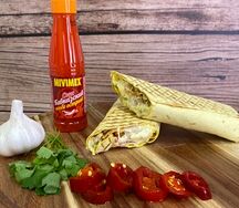 Шаурма острая со свининой 