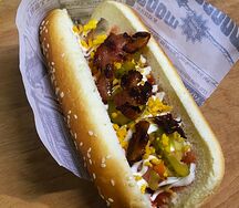 Хот-дог бекон